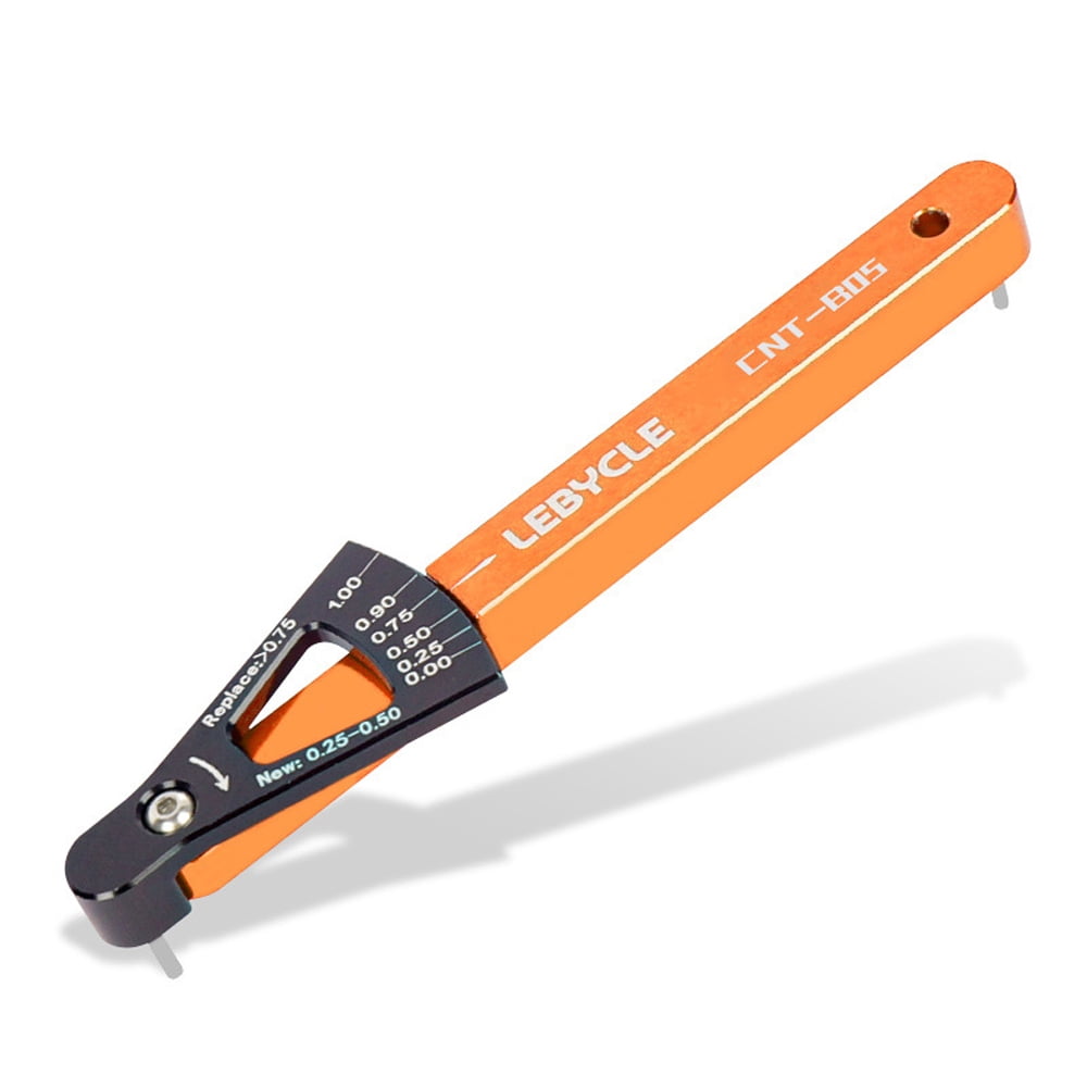 LeBycle Lebycle Chain Checker Gauge MTB Bike Chain Wear Indicator Tool Chain Stretch Detection