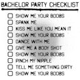 thumbnail image 3 of CafePress - Bachelor Party Checklist Spray Painted T Shirt - Men's White Classic Cotton T-Shirts, 3 of 4