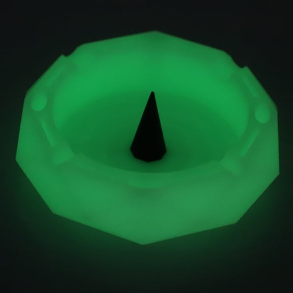 HEMOTON Silicone Ashtray for Storage White Round HeatResistant and Proof 3.94 Inches in Diameter