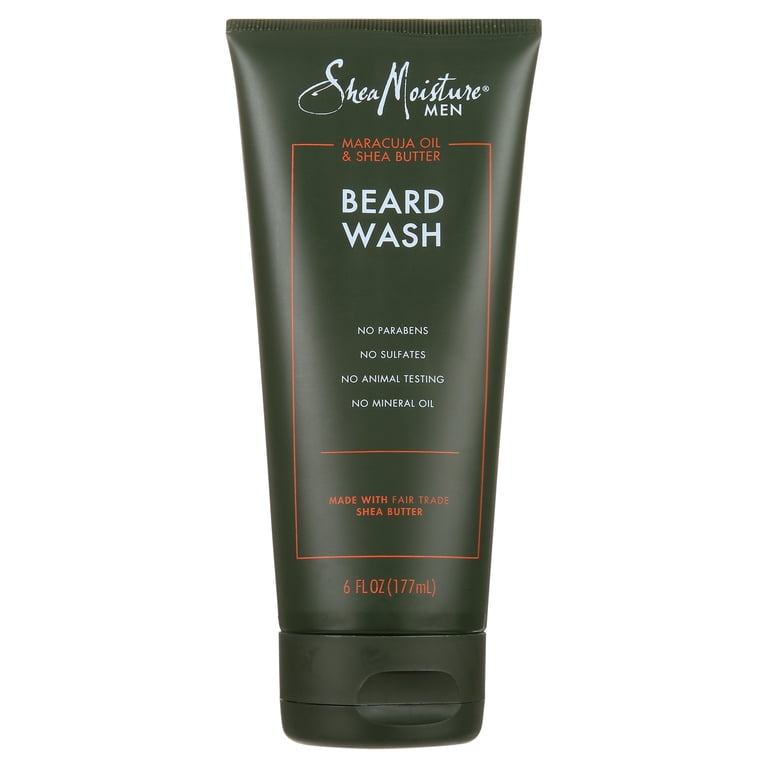 SheaMoisture Deep Clean Beard Wash, Maracuja Oil photo 1