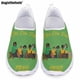 thumbnail image 1 of Doginthehole - Zapatos planos informales de verano para mujer, zapatillas de deporte ligeras y transpirables con estampado de la hermandad Chi Eta Phi a la moda para exteriores, 1 of 5