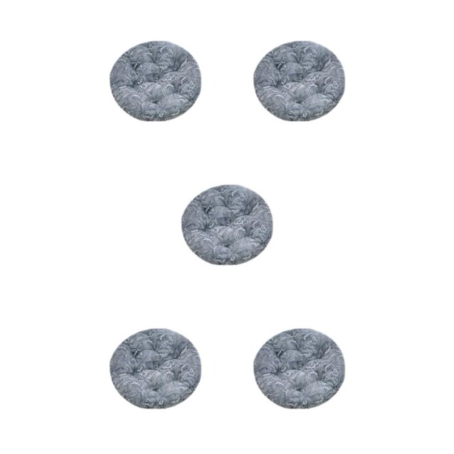 Naiovety *Seat Cushions Chair Cushions Seat Cushion Multifunctional Thickened Seat Chair 40 and Patio Balcony cm Cushions Cover x Round Garden Type5 NO5