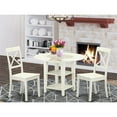 thumbnail image 2 of East West Furniture Dining Room Set Linen White, SUBO3-LWH-W, 2 of 6