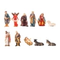 thumbnail image 1 of 11 piezas de pesebre navideño, juego de pesebre, figuras de Jesús - Decoraciones navideñas Sunnimix Estatua de la figura de la natividad, 1 of 7