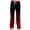 Deep RedA&08D0602, variant on Womens Halloween Pajama Pants Ghost Print Lounge Pants Women Comfy Cute Elastic Waist Fall Winter Wide Leg Sleep Pants for Women Blue XL