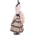thumbnail image 4 of Women's Victorian Edwardian Gown Southern Belle Historical Civil War Style Dress with Bustle Skirt and Coat, 4 of 7