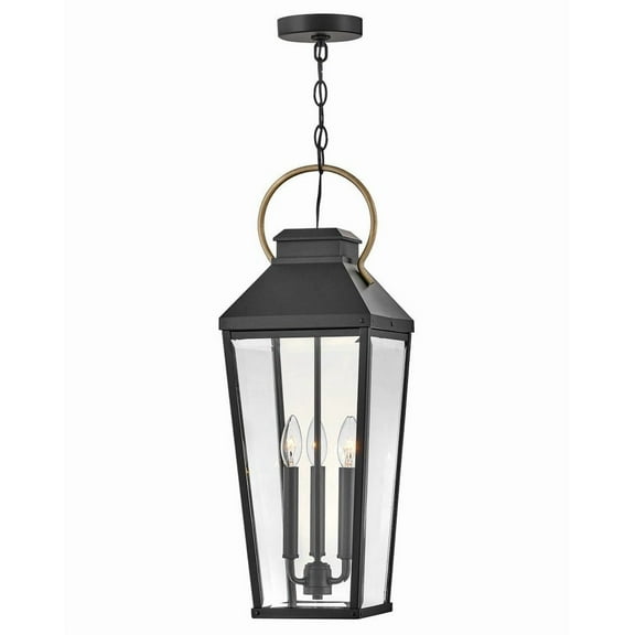 Hinkley Lighting - Dawson - 15W 3 LED Outdoor Large Hanging Lantern-26 Inches