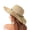 Beige Rose Hat, variant on Beach Hat for Women, Wide Brim Sun Straw Hats for Women, Sun Hat Womens UPF 50+ UV Protection, Floppy Foldable Summer Hats