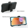 thumbnail image 2 of SOATUTO for Samsung A32 5G Case Full-Body Protective Built-in Screen Protector Kicksand Belt Clip Heavy Duty Dustproof Shockproof Anti-Scratch Armor Cover Samsung Galaxy A32 5G 4G - Blue, 2 of 7