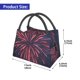 thumbnail image 2 of Fotbe Fireworks3 Bolsa Térmica Portátil con Estampado, Bolsa de Entrega de Alimentos Aislada, Bolsa Reutilizable de Gran Capacidad para Comidas y Supermercado, 2 of 6