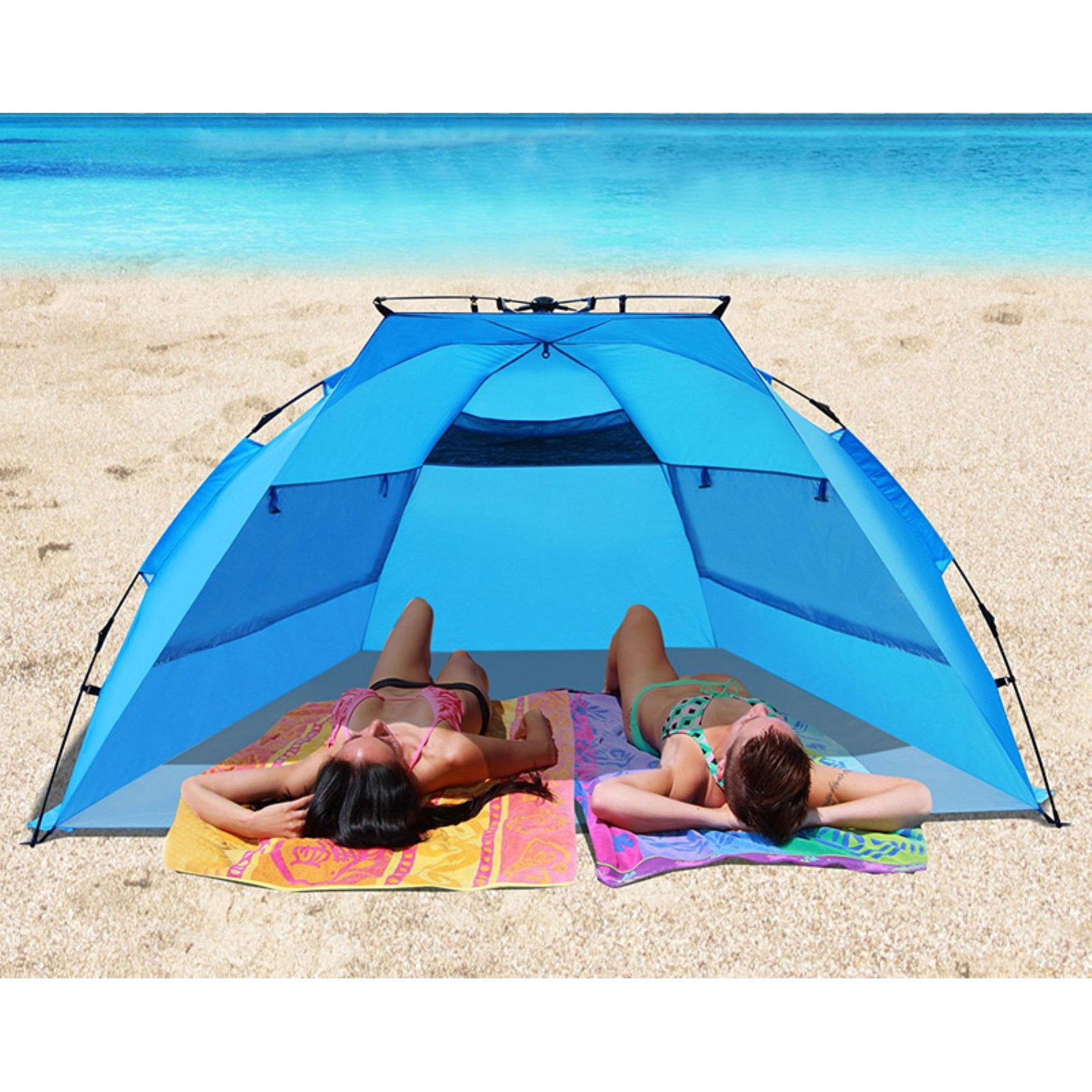 Sunrise Easy Up Pop Up Instant Canopy Tent Sun Shelter