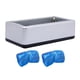 thumbnail image 2 of Dispensador automático de cubrezapatos desechables, máquina para cubrir zapatos, protege el piso con cubrezapatos desechables, tienda, laboratorio, Cubierta Plata 200, 2 of 8
