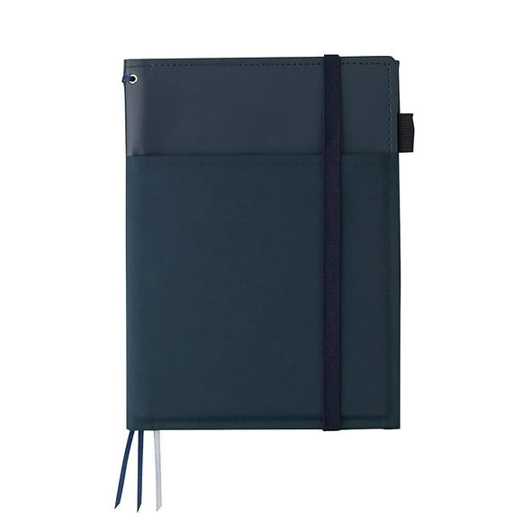 Funda de piel sintética para portátil KOKUYO NO-V685B-DB A5