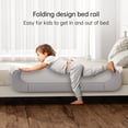 thumbnail image 3 of Barandilla plegable UPGOGO para niños pequeños, de seguridad, color gris, 71 x 60 cm, 3 of 7