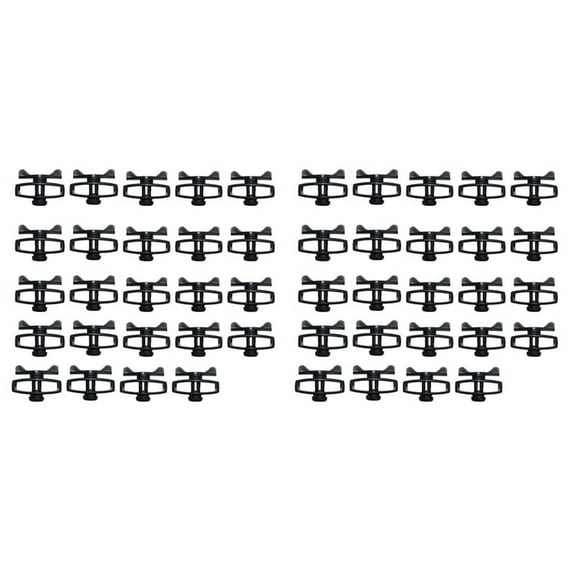 Plastic Electronic Fence Wire Tensioner Livestock Electric Fence Wire Portable Tape Tighteners for Farm Accessories 48Pc
