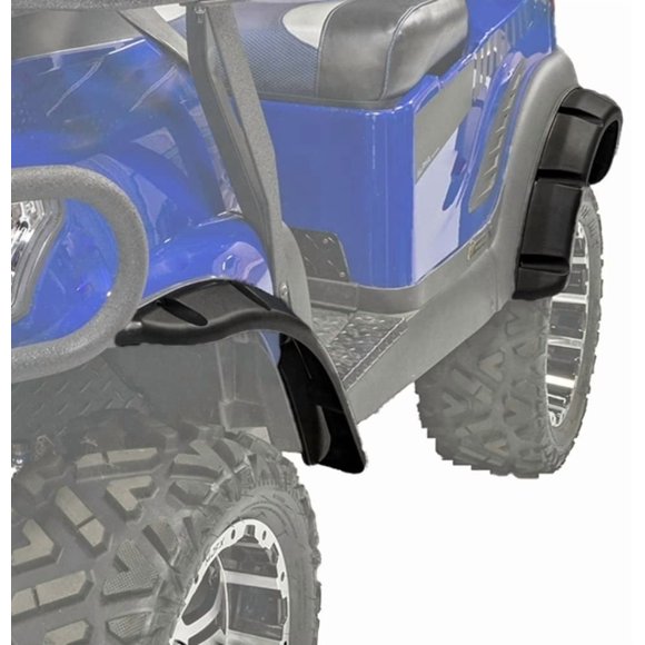 MadJax ALPHA Fender Flare Set | Designed Exclusively for use on MadJax ALPHA Body Kit for Club Car Golf Carts