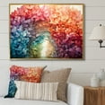 thumbnail image 1 of Designart Rainbow framed wall Art, modern Colorful Rainbow Arch I , Rainbow Large framed wall art decor, Multi-Color Traditional Gold framed wall art, 44x34 inches Gold Frame, 1 of 5
