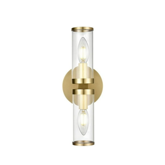 Kuzco Lighting Wv309002g Revolve 2 Light 13" Tall Bathroom Sconce - Brass