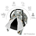 thumbnail image 3 of Car Seat Cover Baby - Funny Beagle Active Dog Breathable Infant Car Seat Cover for Baby Carseat, Lightweight Comfort Baby Essentials Must Haves Newborn Stuff for Girl Boy, 3 of 7
