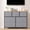 Blue Gray, variant on Nextay 7 Drawer Dresser TV Stand, Dresser with Metal Frame and Wood Top, Chest of Drawers for Bedroom, Living Room, Pink