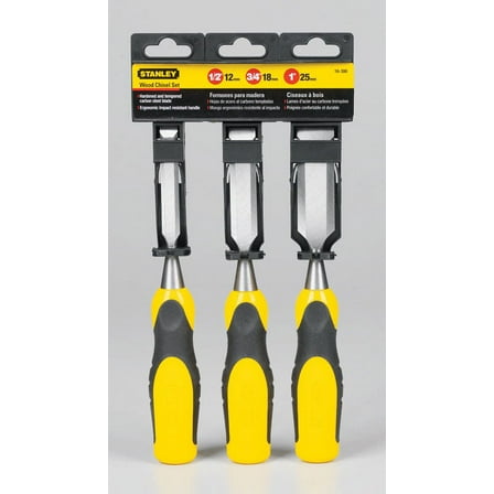 STANLEY 16-300 3-Piece Wood Chisel Set