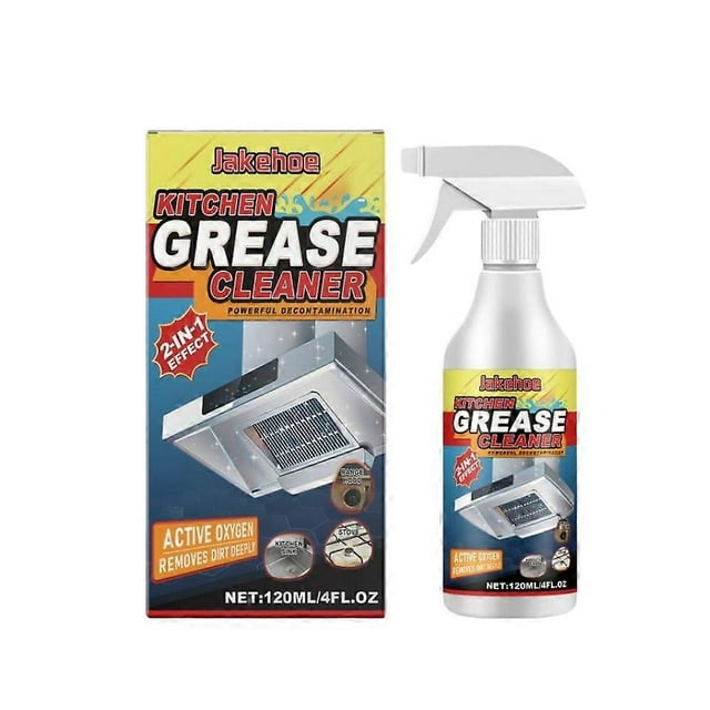 Powerful Kitchen Grease Cleaner, All-Purpose Oil Stain Cleaner