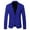 Blue, variant on Xmyrz Light Jackets For Men 3D Sequin Suit Jacket Comfort Relaxation Long Sleeve Daily Life Men'S Coats Outerwear Jacket