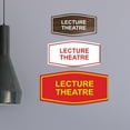 thumbnail image 3 of Signs ByLITA Fancy Lecture Theatre Sign (Black) - Medium, 3 of 5