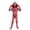 Red, variant on Cosplay Costume Red and Black Patterned Spidery Hero Hooded Bodysuit for Halloween Party Role Play Comic Con Dress Up