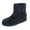 Black Multi Texture, variant on G by Guess Womens Asella Sequined Faux Fur Casual Boots