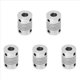 thumbnail image 1 of 5X Eje del Motor Acoplamiento de Haz Helicoidal de 8 mm A 8 mm D18L25, 1 of 4