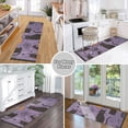 thumbnail image 6 of Yayeee Runner Rug for Bedroom 2'x6' Machine Washable Hallway Non Slip Mat, Purple Halloween Black Cat, 6 of 8