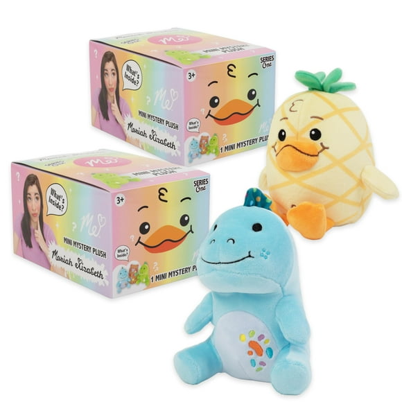 Moriah Elizabeth Peluche Mystère 6 Pouces - Série 1, Chaîne YouTube, Boîte Aveugle, 2 des 8 Peluches Mystère Uniques Possibles, Collection, Marchandise Officielle Elizabeth
