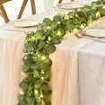 thumbnail image 5 of Waipfaru 4 Pack Eucalyptus Garland with Lights,5.9FT Greenery Garland Decor,Artificial Eucalyptus Leaves Vines for Table Home Mantle Decoration, 5 of 8
