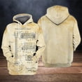 thumbnail image 3 of Sudadera con capucha con estampado de guitarra 3D de artista musical de primavera y otoño para hombre de estilo vintage, estilo informal, de manga larga, 3 of 5