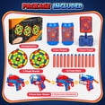 thumbnail image 7 of Beefunni 2 Pack Blaster Shooting Toy Set – Foam Dart Launcher with Automatic Reset Target, Outdoor & Indoor Shooting Game Toy Gift, 7 of 7