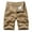 Beige, variant on HCNTES Cargo Shorts Drawstring Stretch Waist Summer Quick Dry Beach Athletic Gym Golf Shorts(Khaki,32)