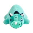 thumbnail image 3 of Your Zone Kids Dino Weighted Plush Pillow, 24" x 7", Green, 3 of 8