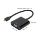 thumbnail image 5 of Adaptador de video Micro HDM Ito VGA, convertidor de video Micro HDMI a VGA Micro HDM Ito VGA, convertidor de video P de mayor durabilidad, 5 of 12