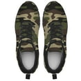 thumbnail image 5 of Customuart Camouflage Shoes for Men Running Shoes Green Sneakers Size 5, 5 of 5
