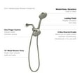 thumbnail image 2 of Kohler 1.75 GPM Awaken B110 Three-function showerhead, Vibrant Brushed Nickel, 2 of 3