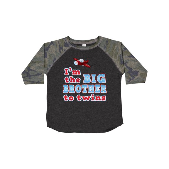 Inktastic I'm the Big Brother to Twins. Boys Toddler T-Shirt