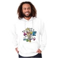 thumbnail image 5 of True Love is Dead Skeleton Hand Rose Unisex Plus Fleece Graphic Hoodie Brisco Brands 3X, 5 of 6