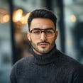 thumbnail image 2 of Gafas de bloqueo de luz azul FEISEDY Retro Aviator B0209, 2 of 8