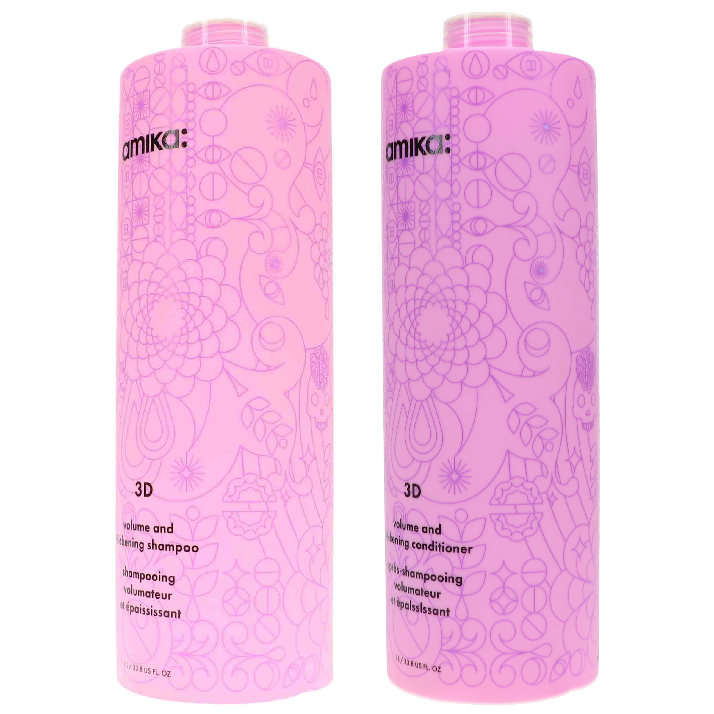 Amika 3D Volume Plus Thickening Shampoo 33.8 oz