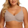 thumbnail image 2 of Ytndtr Plus Size Wireless Bra for Women Full Coverage Comfort Bralette Adjustable Straps Smooth Bra Everyday Lingerie, 2 of 5