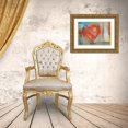 thumbnail image 3 of Oppenheimer, Michelle 14x11 Gold Ornate Wood Framed with Double Matting Museum Art Print Titled - Sweethearts II, 3 of 4