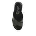 thumbnail image 5 of London Rag Adena Rhinestone Embellished Womens Flatforms, 5 of 11
