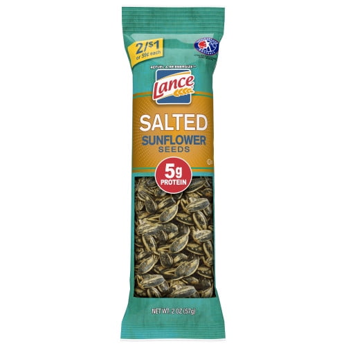 Lance Salted Sunflower Seeds, 2 Oz Single Pack