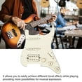 thumbnail image 3 of Electric Guitar Pickguard Prewired Loaded Scratchplate Loaded Guitar Pickguard Scratch Plate for Practice Performance, 3 of 8